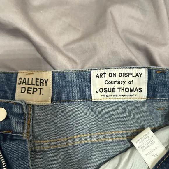 Gallery Dept Blue Denim Jeans - Picture 2 of 3